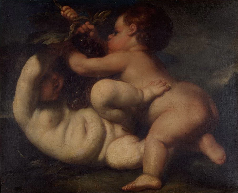 Bacco ed Erigone fanciulli - Musei Civici, Palazzo Toschi Mosca, Pesaro